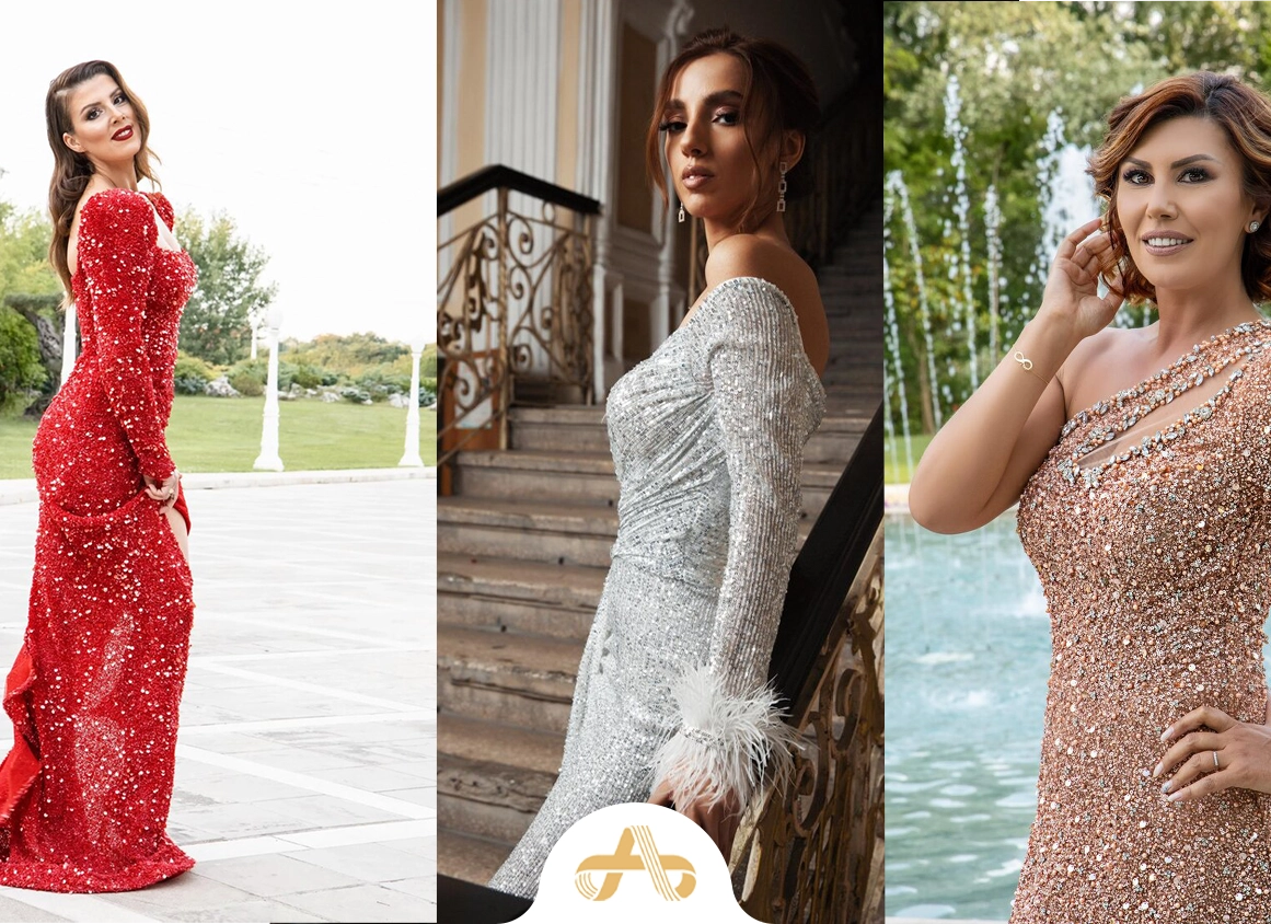 آشنایی با انواع پارچه&zwnj;های براق مجلسی